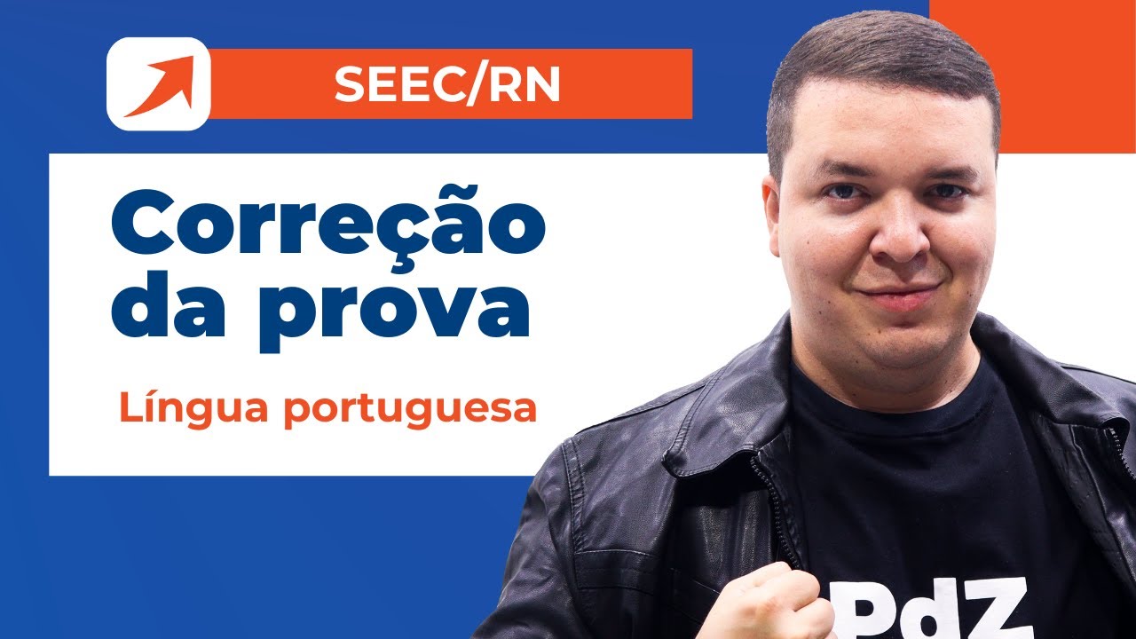 SEEC RN - CORREÇÃO DA PROVA - LÍNGUA PORTUGUESA