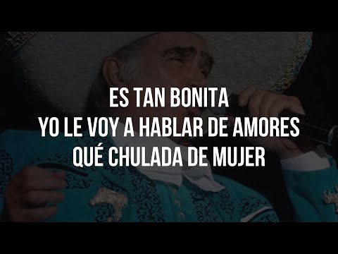 Vicente Fernández - Que Chulada De Mujer (LETRA)