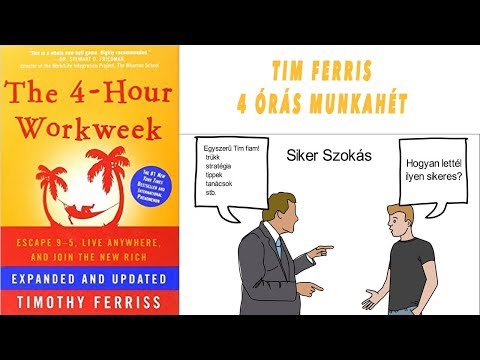 Tim Ferris 4 órás munkahét - SikerGuru Összefoglalás - Anita Andrade (4 hour workweek)