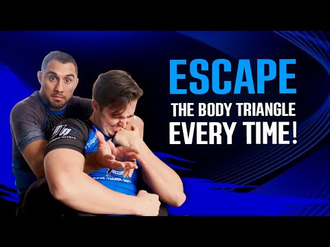 Escape the Body Triangle Every Time in Jiu Jitsu | Jiu Jitsu Tutorial | Matt Arroyo
