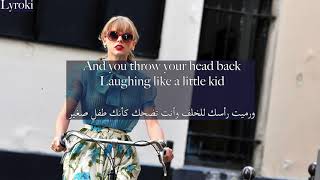 Taylor swift Begin Again (Taylor&#39;s Version) مترجمة