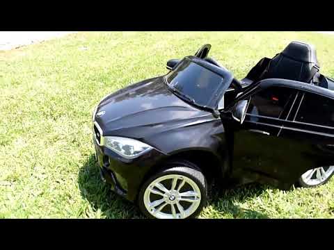Voiture électrique enfant BMW X6M luxe noir