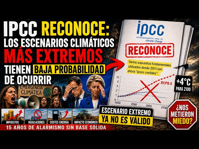 El catastrofismo climático no se sostiene: Los escenarios planteados no son creíbles