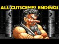 All Cutscenes Endings Art Of Fighting 1 Arcade Ryuuko No Ken Story Mode