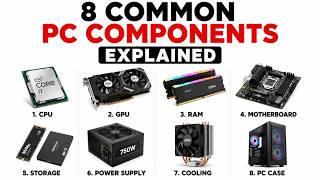 8 Common PC Components Explained (For Beginners)