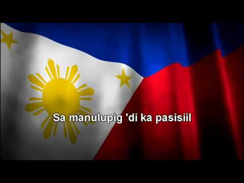 Lupang Hinirang With Lyrics