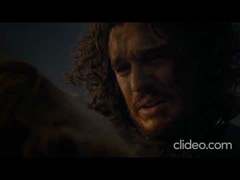 You know nothing, Jon Snow at the Death of Ygritte