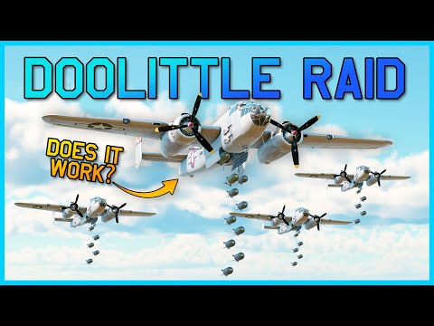 Can I Recreate the Doolittle Raid?! B-25 War Thunder