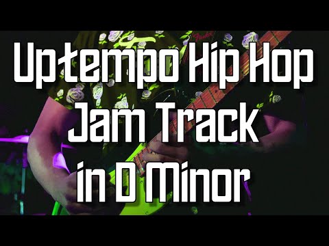 Uptempo Hip Hop Jam Track in D Minor