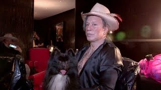 Mickey Rourke, Bella Thorne and more front row for the Philipp Plein Fashion Show in NYC