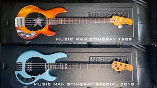 Video thumbnail for Music Man StingRay 1989 VS 2018 StingRay Special by Obrad Lacarac