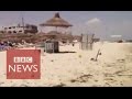 Tunisia: Amateur footage of Sousse attack  - BBC News