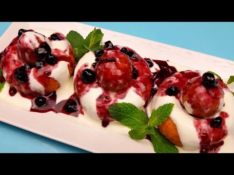 Papanasi prajiti cu branza dulce de vaci - reteta rapida si simpla care nu da gres