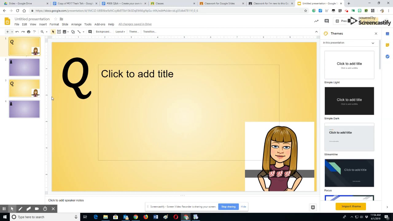 Make Your Own Google Slides Template