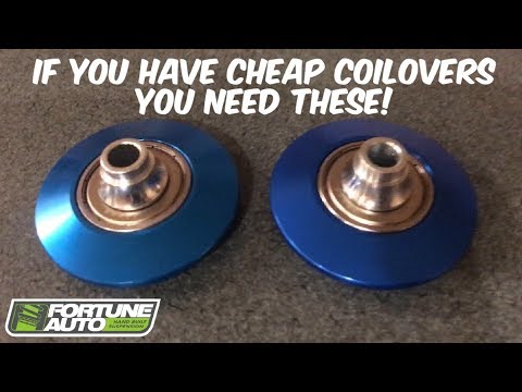 240SX EBAY COILOVER REVIEW Pt. 2 (radial bearings)