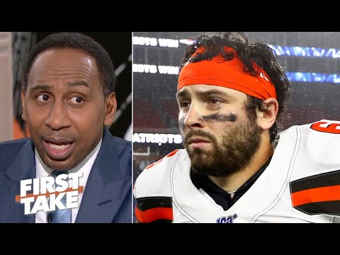 'Baker Mayfield is going to fail in the NFL' unless he cleans up his act - Stephen A. | First Take Video