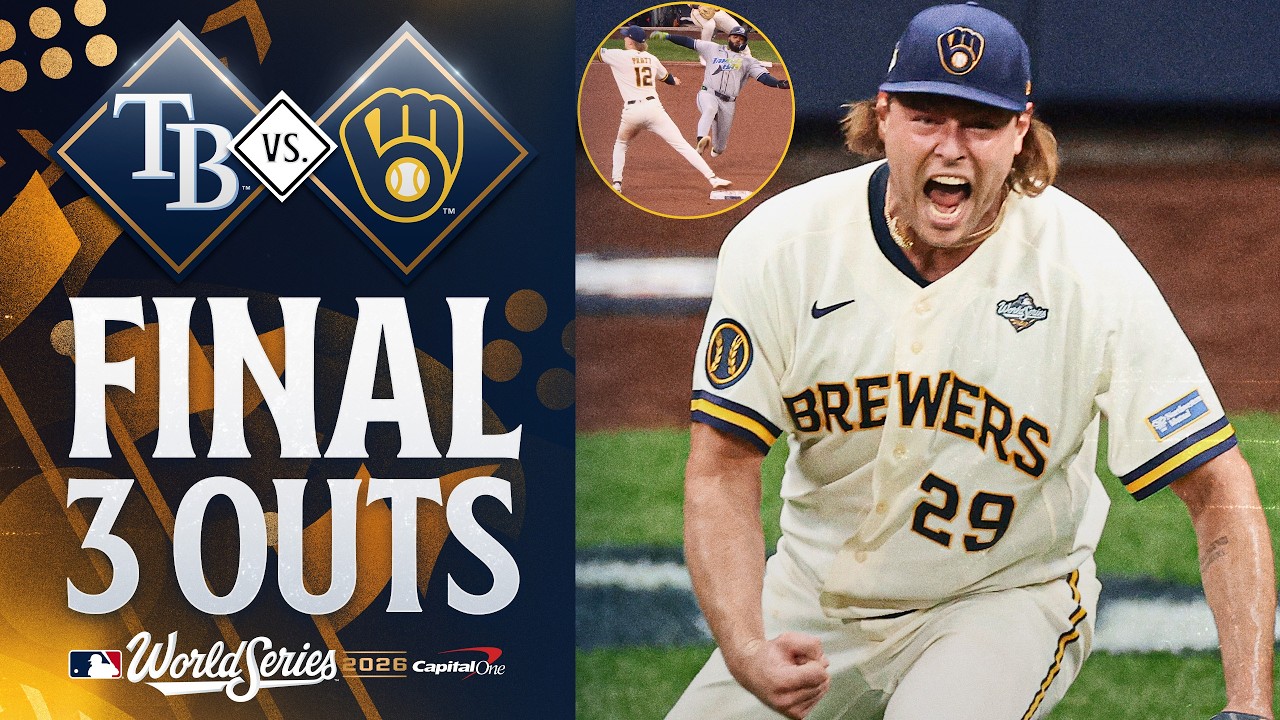 THRILLING 9th INNING: Brewers ESCAPE jam vs. Rays for World Series Game 1 win ???? | MLB Highlights