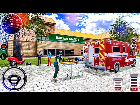 Real Us Emergency Ambulance Simulator - Ambulance Game 3D - Android GamePlay