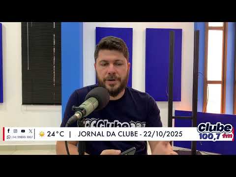Jornal da Clube - 22/10/2025 - Edição do Almoço