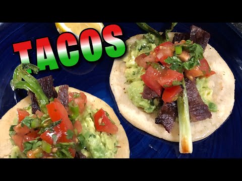 I ❤️ 🌮 My Favorite Tacos De Cecina | Best Taco Tuesday Meal With Guacamole -  Pico De Gallo - Salsa