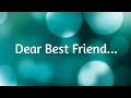 Friendship Quotes A Special Message For Best Friend Forever Friendship Day Whatsapp Status
