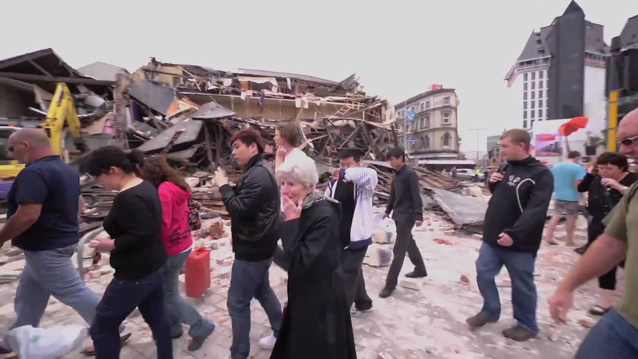 Life, One Minute After A Catastrophic Earthquake