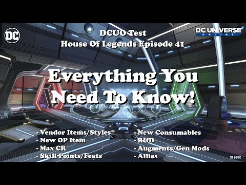 DCUO Test: Everything You Need To Know House of Legends