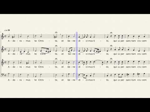 Adoramus Te Christe (SATB)