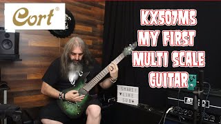 Video thumbnail for Cort KX507MS My first Multi Scale/Fan fret Guitar by Lee Armitage - The Evil Wizard