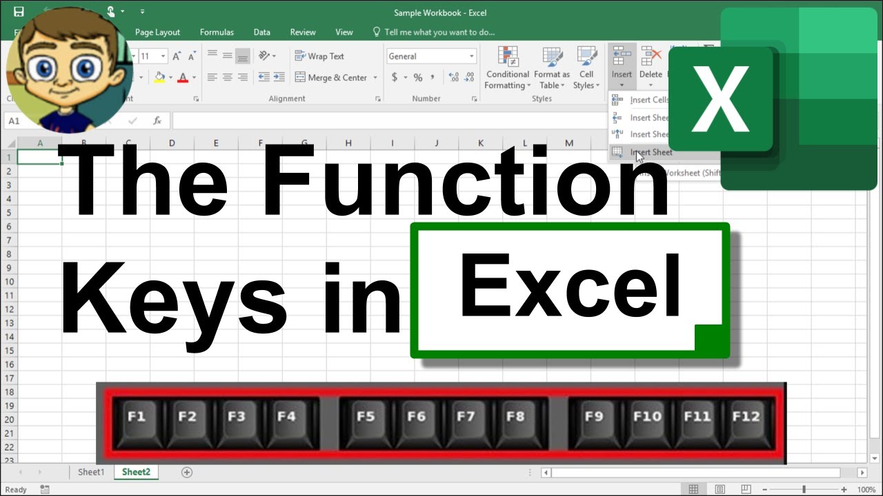 The Function Keys in Excel