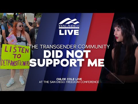 De transgendergemeenschap steunde mij niet — Chloe Cole live op Freedom Conference