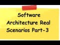 3: Software Architecture with real time scenario - The ...