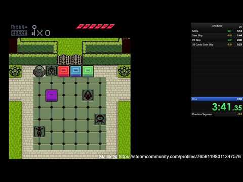 Anodyne Any% speedrun 5:04