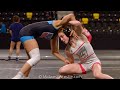 112 Cadence Diduch Of Baileyville IL Defeated Isabelle Silva Of Reno NV By Tech Superiority 10 0