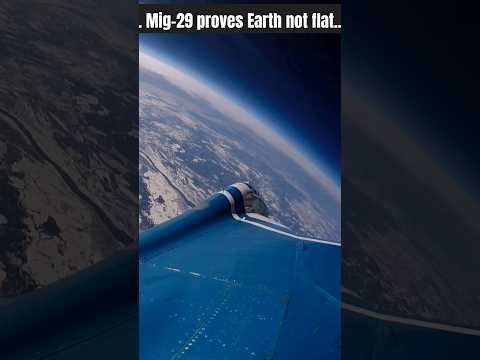 Mig-29 went to see if earth is flat conspiracy - #mig29 #space