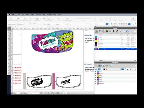 PACKZ Infopanel 3D with finishing
