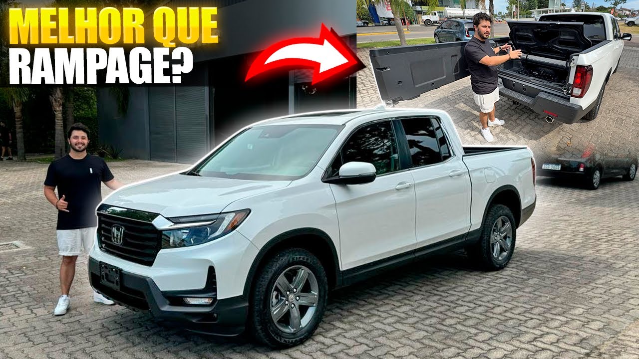 PRIMEIRO CONTATO COM A HONDA RIDGELINE!!