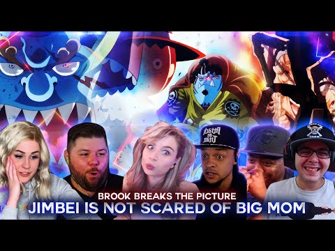 I Can't Be Intimidated By A Mere Emperor ! Brook Breaks The Picture ! Reaction Mashup