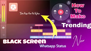 🔴 How to make black screen whatsapp status in k