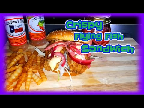 Crispy Flying Fish Sandwich