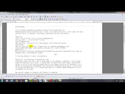 Online TOEFL Course Comments to M: "I need help for TOEFL Pharmacy."