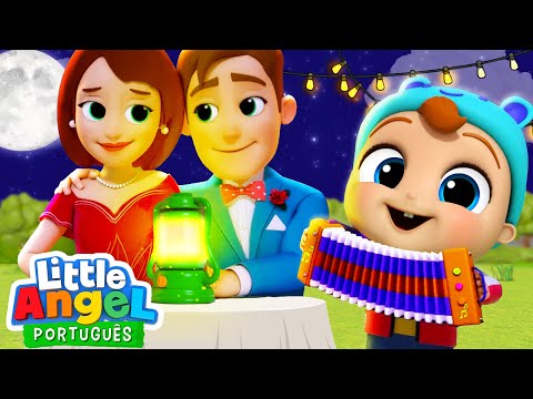 Joãozinho Prepara uma Surpresa para a Mamãe e o Papai | Little Angel | Músicas Infantis em Português