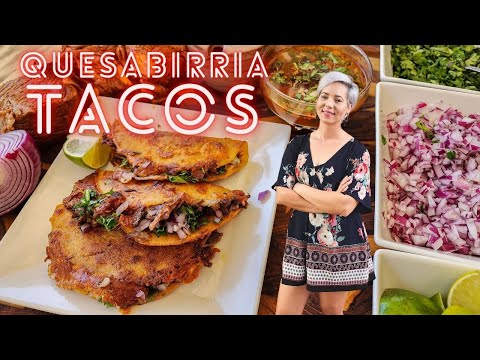 How To Make Quesabirria Tacos | Cómo Hacer Tacos Quesabirria