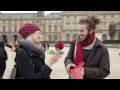 Saint Valentin 2014 à Paris Avec Lajoiedesfleurs Fr En Cas De Coup De Foudre Brisez La Glace