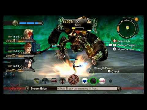 Wii - Xenoblade Chronicles - Boss Battle - Xord  - Ether Mine Elevator