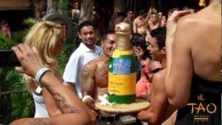 Pamela Anderson at TAO Beach