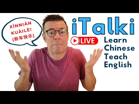 iTalki Platform: Learn a language & Teach English Online (+ let's learn some Chinese!)