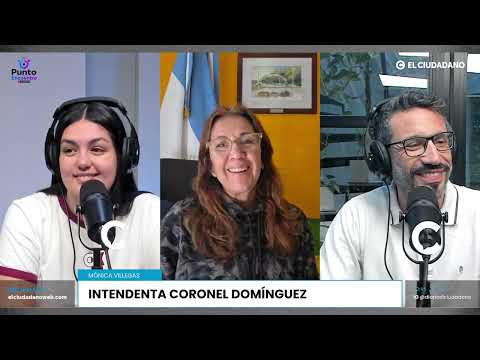 Mónica Villegas, presidente comunal de Coronel Domínguez, 9° Fiesta Provincial de las Legumbres