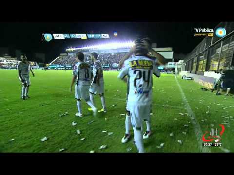 PENAL Y GOL DE VILDOZO - ALL BOYS 2 BOCA 0 - FECHA 3 (23 02 2013)