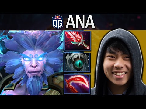 OG.ANA SMURF MONKEY KING WITH 25 KILLS & SKADI - DOTA 2 7.31 GAMEPLAY